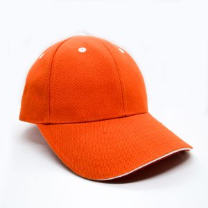 Acrilana Naranja/Blanco